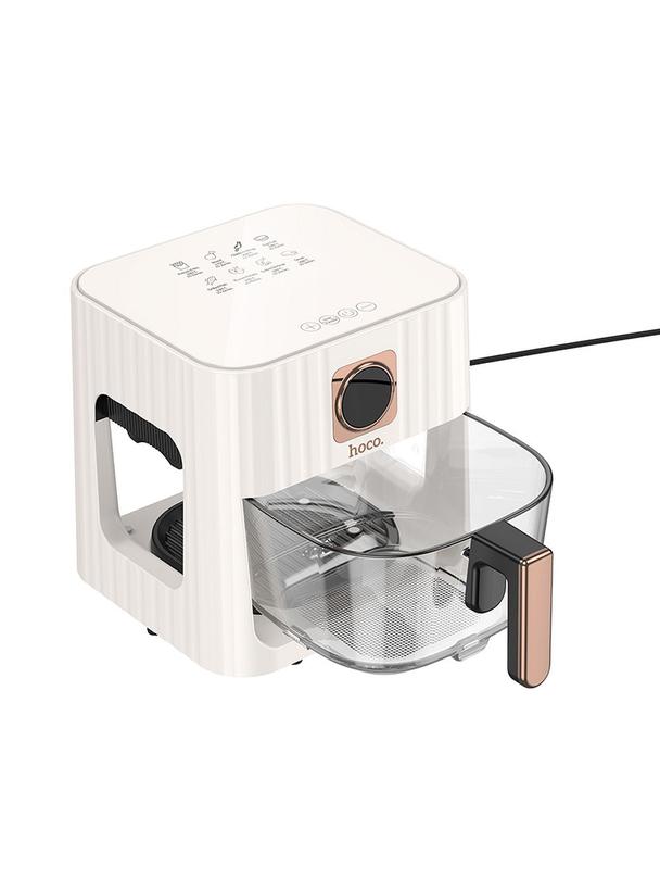 Frytkownica beztłuszczowa Air Fryer Hoco z ekranem dotykowym 4,5L 1100W HE22 biała