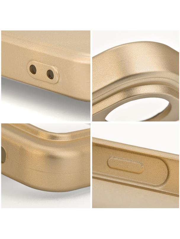 Futerał do Samsung A57 5G Metallic złoty