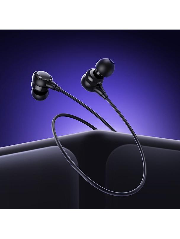 Słuchawki przewodowe douszne Jack 3,5 mm Hoco M116 czarne