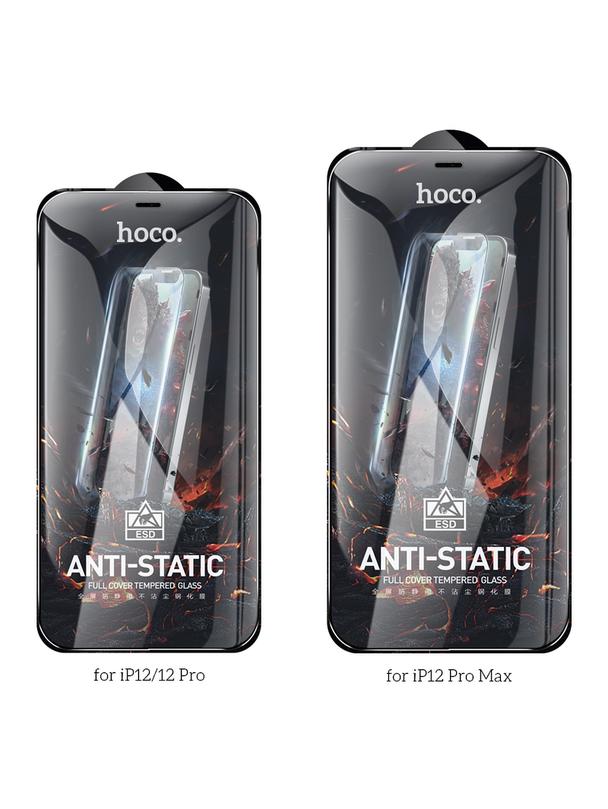 Szkło hartowane do iPhone 12 / 12 PRO Hoco HD Anti-static 25 stuk G10