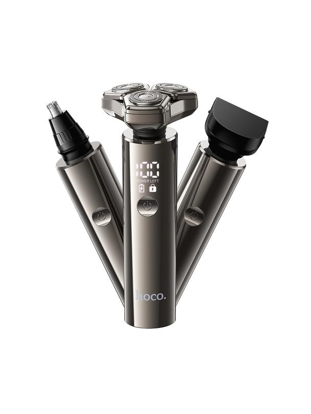 Zestaw do golenia 3w1 Hoco HP36 szary