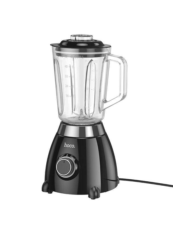 Blender kielichowy Hoco w stylu retro 1,5L HE33 czarny