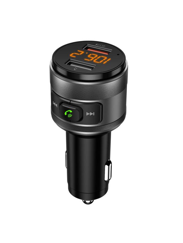 ART transmiter FM bluetooth 5.0 + 2 x USB A QC3.0 FM-57 czarny