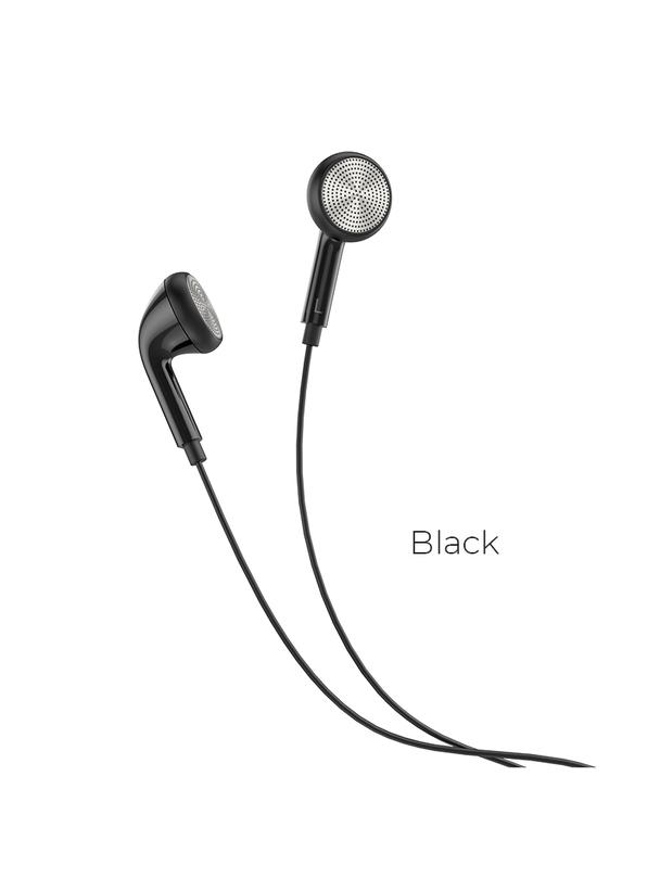 Słuchawki przewodowe douszne Jack 3,5 mm Hoco M73 czarne