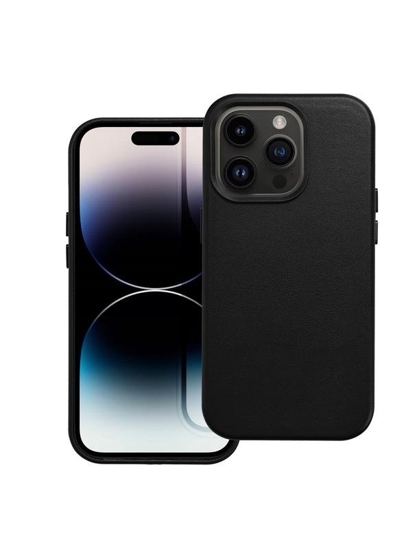 Futerał do Samsung S25 PLUS Leather Mag Cover zgodny z MagSafe czarny