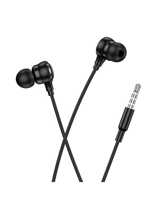 Słuchawki przewodowe douszne Jack 3,5 mm Hoco M116 czarne