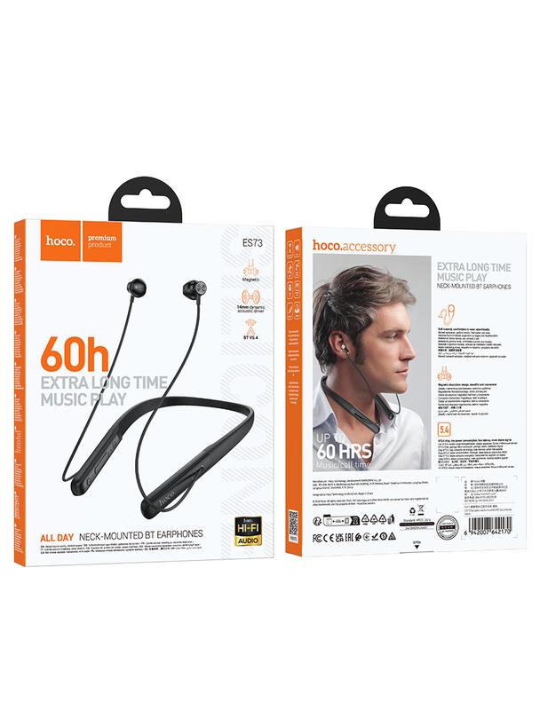 Słuchawki bezprzewodowe douszne Hoco ES73 czarne