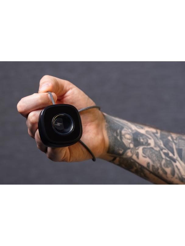 Smart Ring R8- inteligentny pierścień ceramiczny ze stacją ładującą rozmiar 18mm czarny