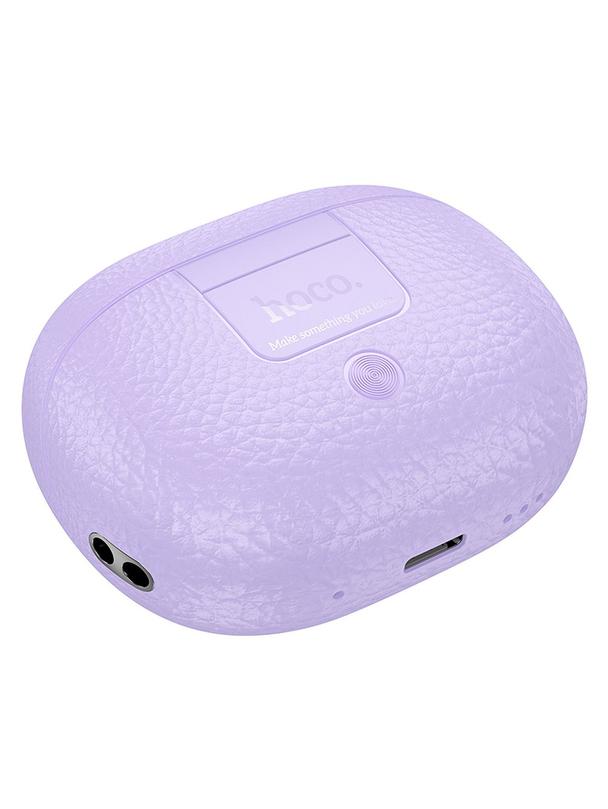 Słuchawki bezprzewodowe douszne Hoco TWS EQ23 fioletowe