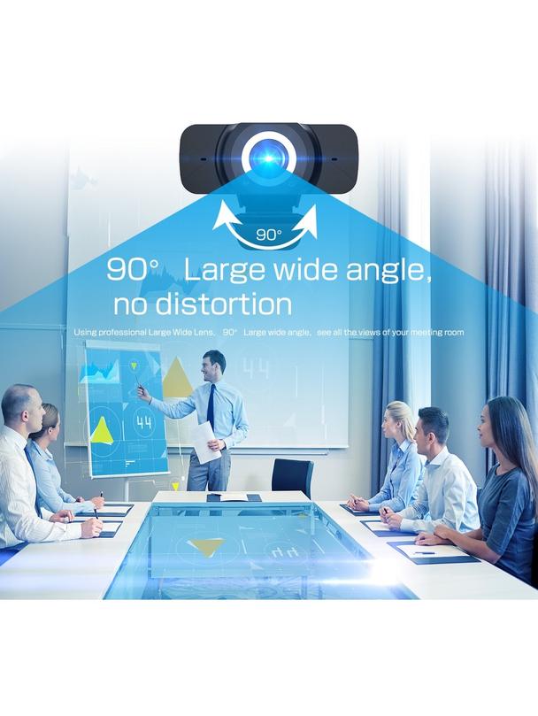 Kamera internetowa Full HD 1920*1080p/30fps ECM-CDV126C czarna