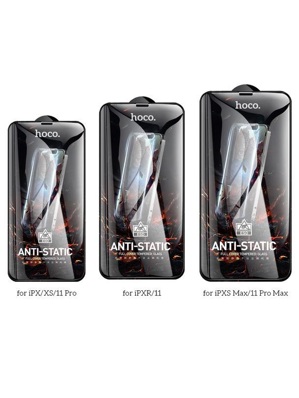 Szkło hartowane do iPhone XR / 11 Hoco HD Anti-static 25 sztuk G10
