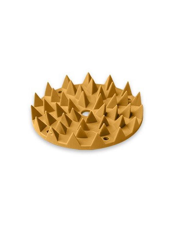 Zestaw mata do akupresury z poduszką i pokrowcem czarno złota