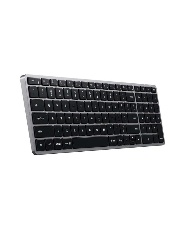 Klawiatura bezprzewodowa QWERTY Satechi Slim X2 ST-BTSX2M szara