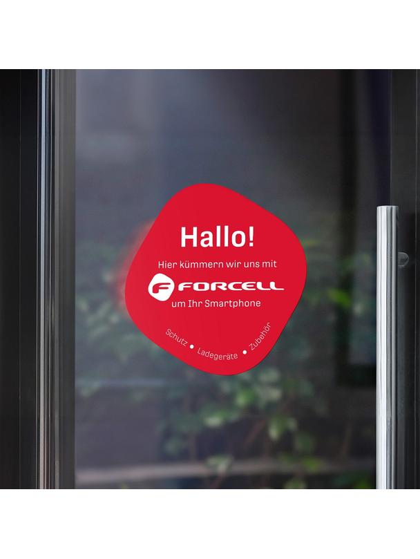 Naklejka na szybę Forcell