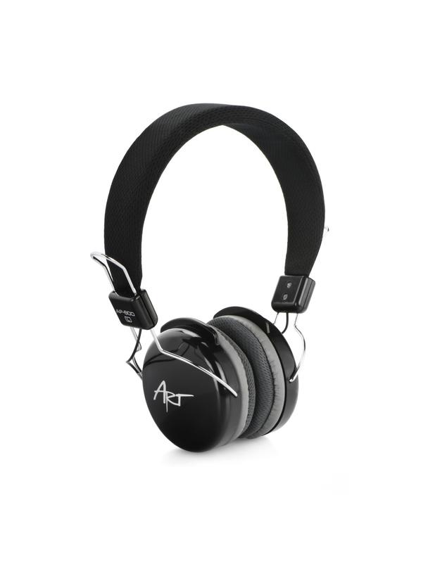 Słuchawki przewodowe nauszne Jack 3,5 mm Art AP-60MD czarne