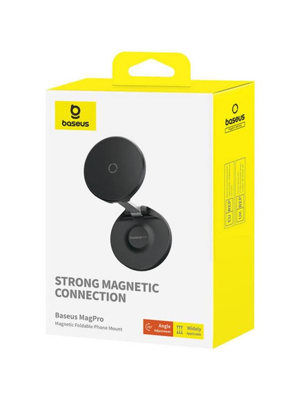 BASEUS uchwyt biurkowy składany magnetyczny kompatybilny z Magsafe BS-HP016 czarny