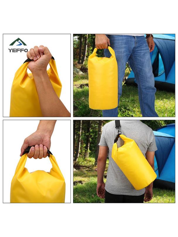 Wodoodporna torba typu Bucket 20L żółta