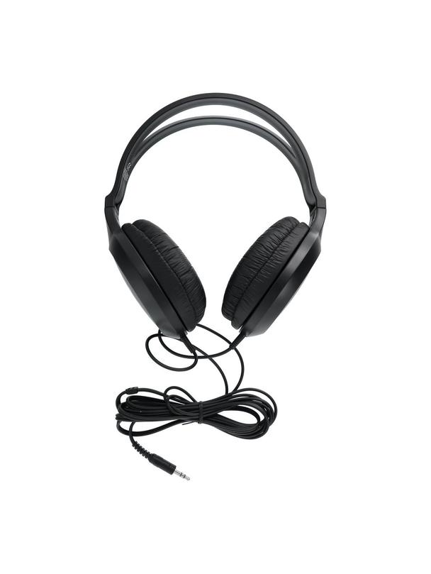 Słuchawki przewodowe nauszne Jack 3,5 mm Panasonic RP-HT161 czarne