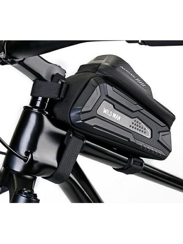 WILDMAN sakwa rowerowa na ramę na zamek 2L (4" - 7") M30 czarna