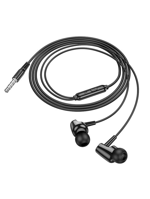 Słuchawki przewodowe douszne Jack 3,5 mm Hoco M112 czarne