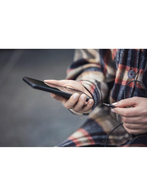 Słuchawki przewodowe douszne Jack 3,5 mm Forcell F-Audio U3 czarne