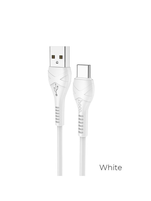Kabel USB A do USB C Hoco 1 m X37 biały