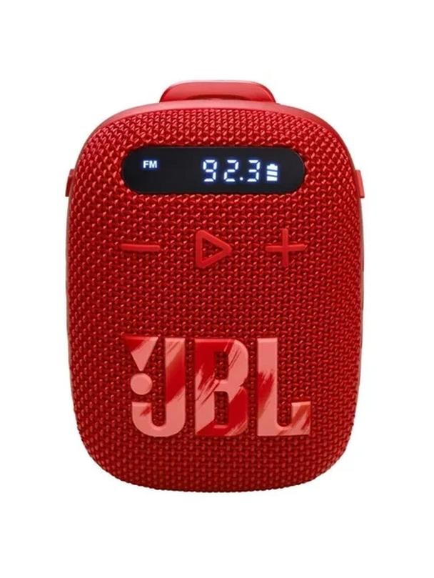 Głośnik bezprzewodowy JBL Wind 3 z uchwytem na kierownicę czerwony