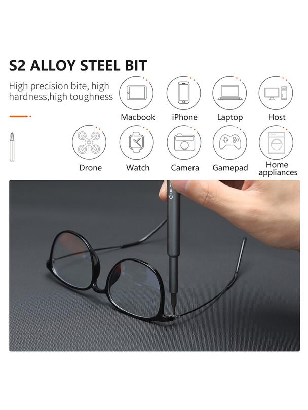 UF-TOOLS - Wkrętak precyzyjny z wymiennymi bitami 48w1