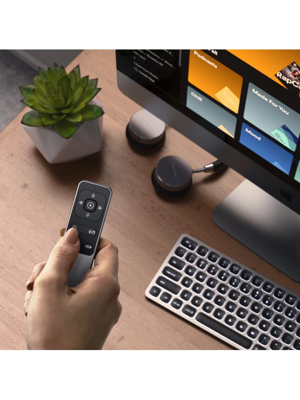 Wskaźnik laserowy bezprzewodowy Satechi bluetooth R2 ST-BTMR2M szary