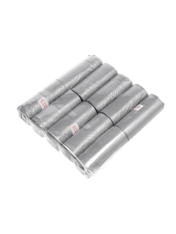 Worki na foliowe na psie odchody 10 rolek srebrne