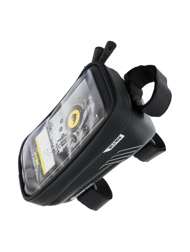 WILDMAN sakwa rowerowa na ramę na zamek  E2 1L ( 4" - 7" ) czarna