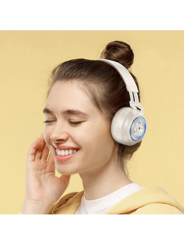 Słuchawki bezprzewodowe nauszne Hoco W50 białe