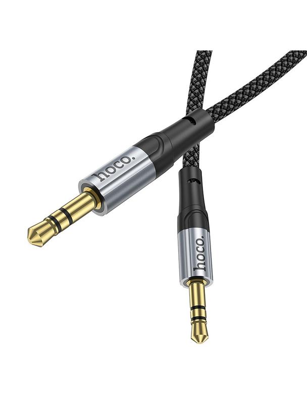Kabel AUX Jack 3,5 mm do Jack 3,5 mm Hoco 1 m UPA26 czarny