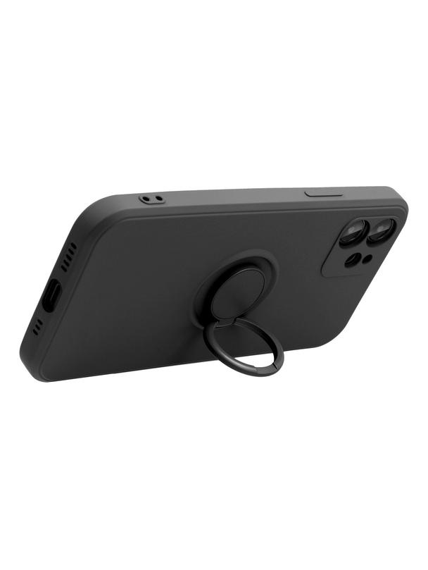 Futerał do iPhone 7 / 8 / SE 2020 / SE 2022 Silicone Ring czarny