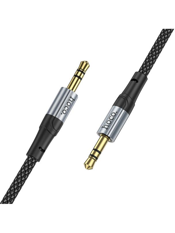 Kabel AUX Jack 3,5 mm do Jack 3,5 mm Hoco 1 m UPA26 czarny