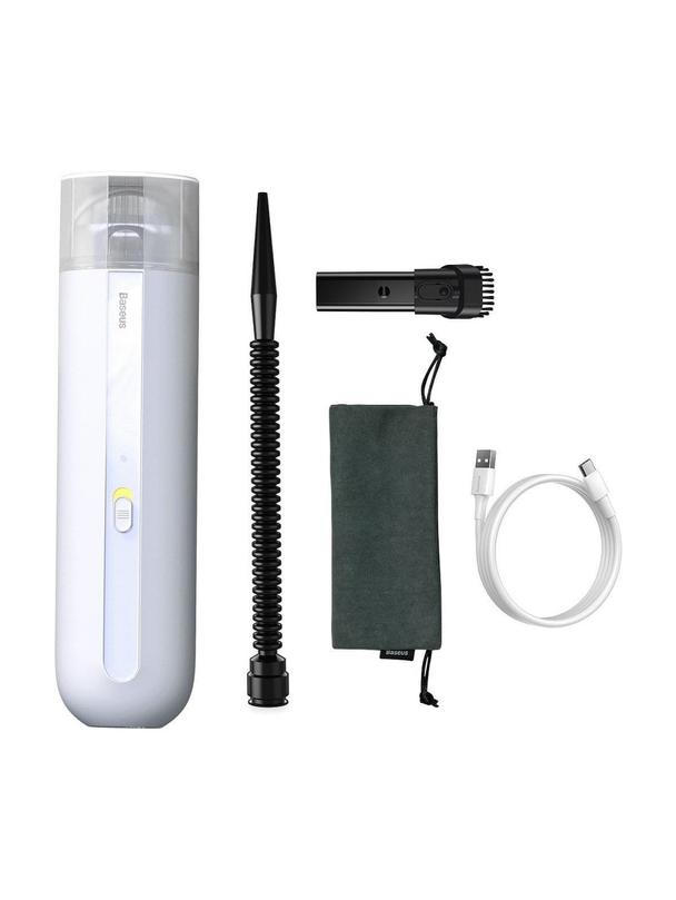 BASEUS odkurzacz samochodowy bezprzewodowy 5000pa A2 CRXCQA2-02 biały