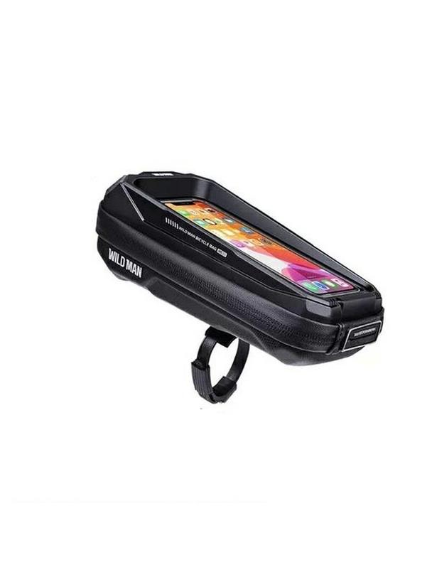 WILDMAN sakwa rowerowa na ramę na zamek 0,6L (4" - 7") MS33 czarna