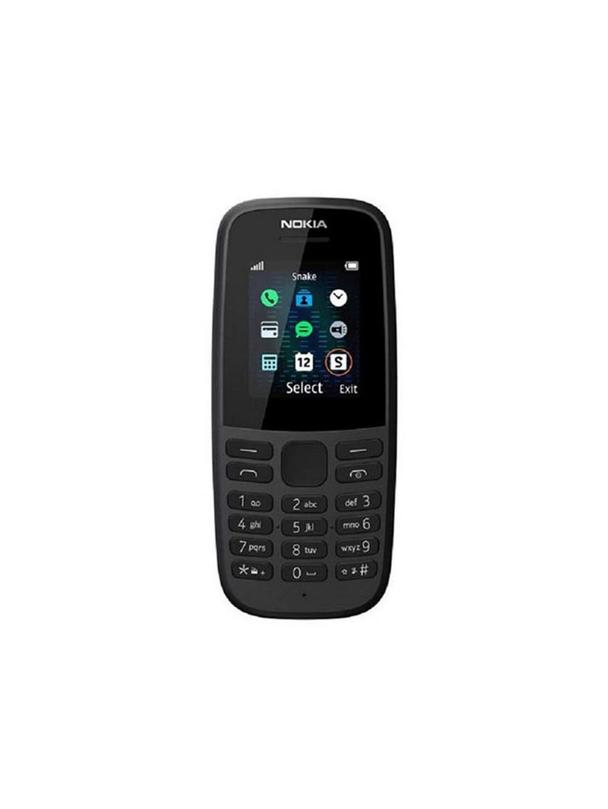 Telefon komórkowy Nokia 105 2019 2G Dual SIM czarny