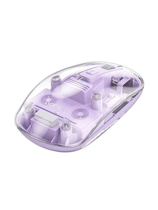 Myszka bezprzewodowa Hoco 2,4G 1600 dpi GM29 fioletowa