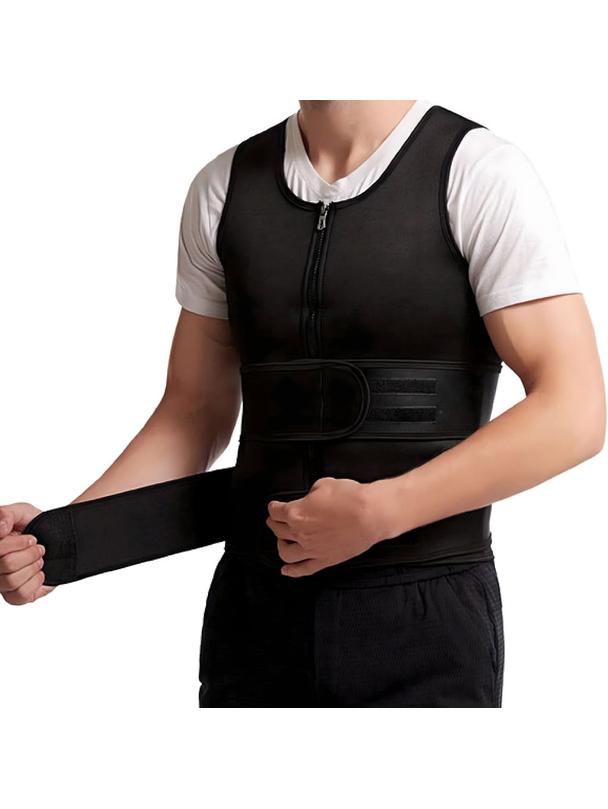 Kamizelka neoprenowa męska treningowa RC-K-1365 rozmiar S czarna