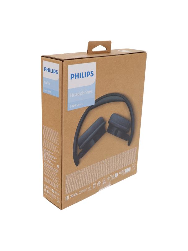 Słuchawki bezprzewodowe nauszne Philips TAH3209BK/00 czarne