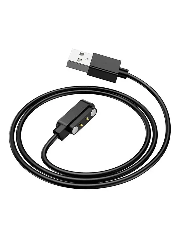 Kabel do ładowania smartwatcha Hoco 0,6 m Y34 / Y37 / Y41 czarny