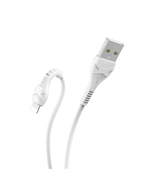 Kabel USB A do Lightning Hoco 1 m X37 biały