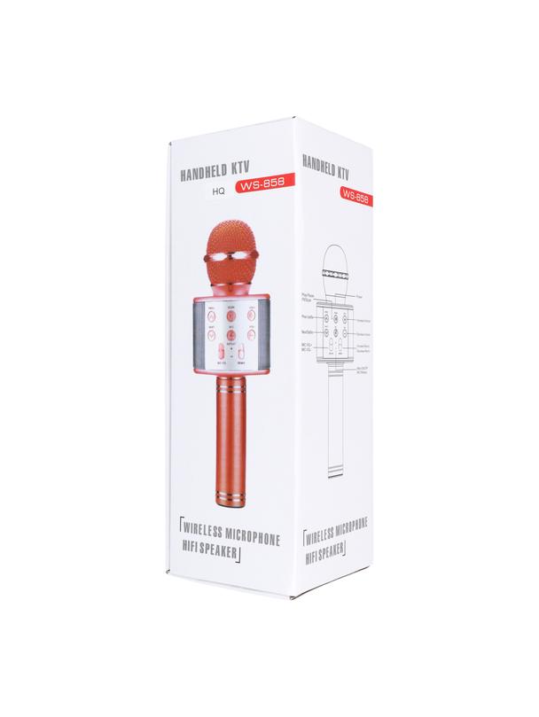 Mikrofon multimedialny karaoke CR58S HQ czarny