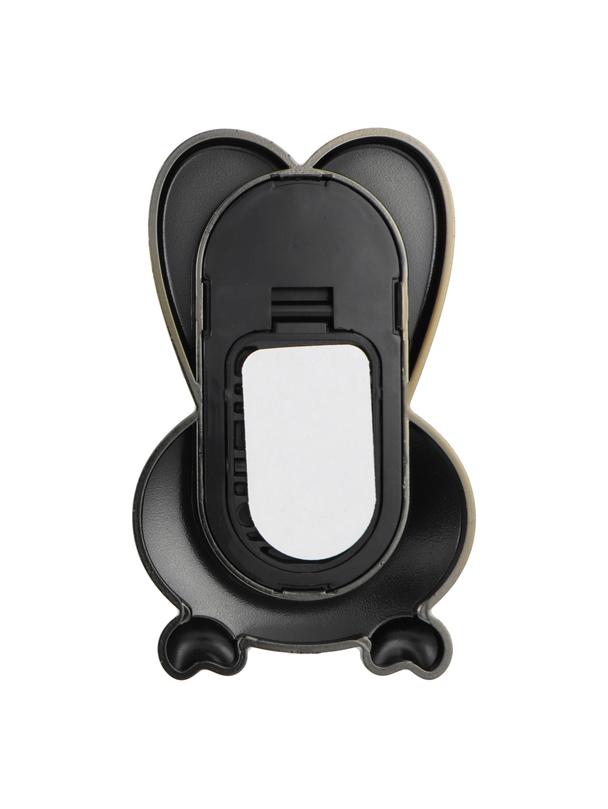 Stojak na telefon KRÓLICZEK - naklejany - czarny