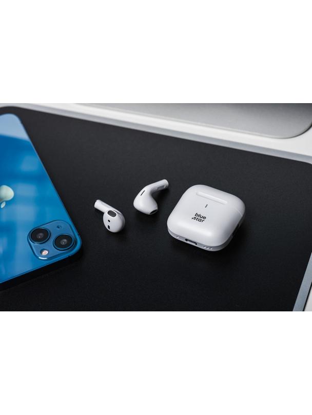 Słuchawki bezprzewodowe douszne Blue Star Nova Fi5 TWS białe