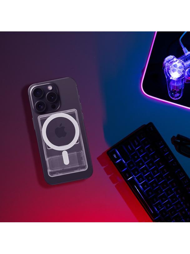 Portfel magnetyczny na karty kompatybilny z MagSafe biały