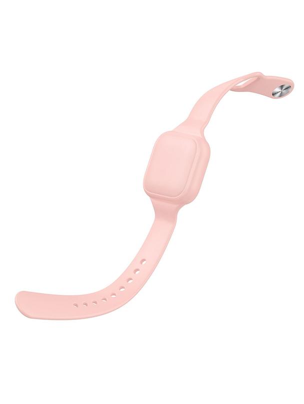 Lokalizator zgodny z Apple Find My Hoco w formie opaski E91E pudrowy