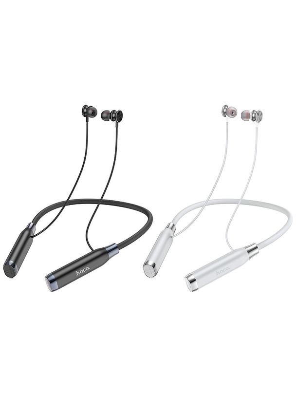 Słuchawki bezprzewodowe douszne Hoco na szyję ES62 szare