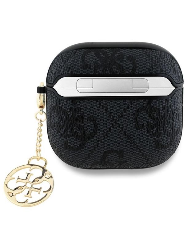 GUESS futerał do APPLE AirPods 4 GUA4G4GSMK (PU 4G W / Charm) czarny